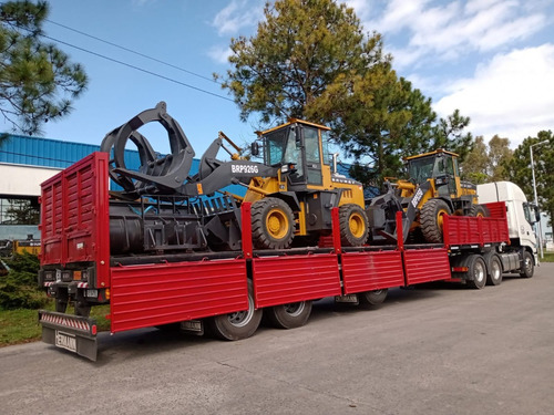 Pala Cargadora 3tn Balde 2m3 4x4 Y Garra Forestal - Cummins