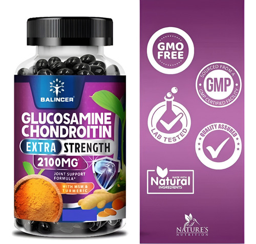 Chondroitin - Cápsulas De Glucosamina De Condroitina Sabor Sin Sabor