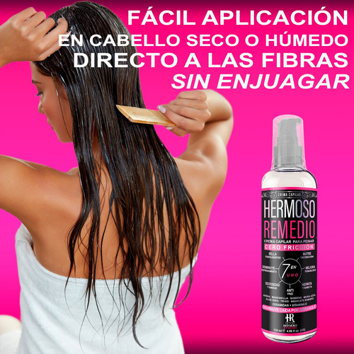 Imagen 6 de 8 de Crema Capilar Tratamiento Reparación Profunda Intensiva 7en1