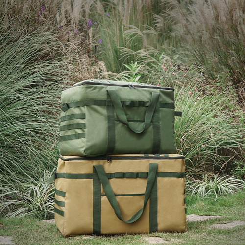 Bolsa De Almacenaje Para Excursiones Al Aire Libre 81l Caqui