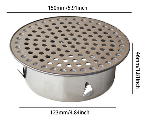 Desagüe De Suelo Desagüe De Ducha Con Colador De 130 Tubos
