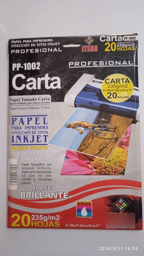 Papel Fotográfico Inkjet Iteca 235 Gr