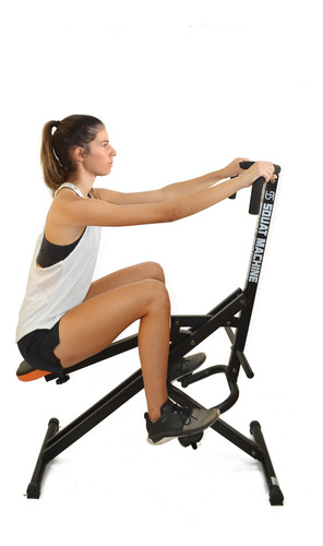 Ejercitador Abdominal Crunch + Rueda C/ Bandas Elásticas Gmp