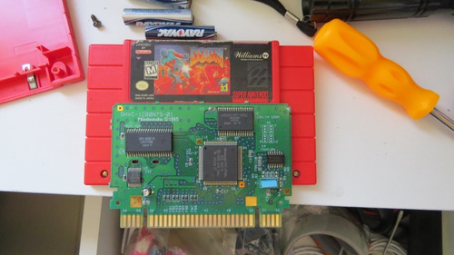 Cod 211 Doom Original Snes Super Nintendo