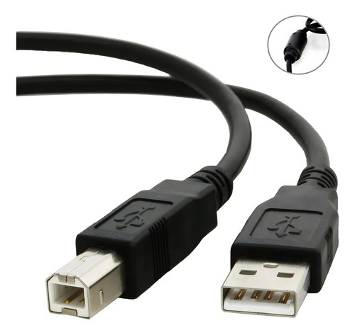 Cabo Usb Universal Impressora Epson E Hp