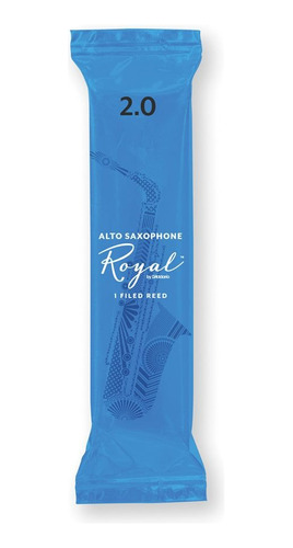 Palheta Daddario Royal Sax Alto N° 2 Daddario Unidade