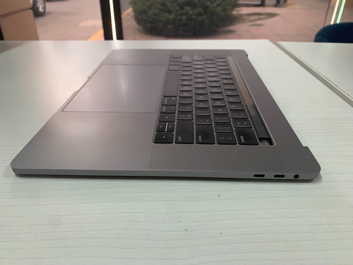 Teclado Completo Original Macbook Pro 15 A1990 Gris Espacial Gris Oscuro Inglés Us (Usado)