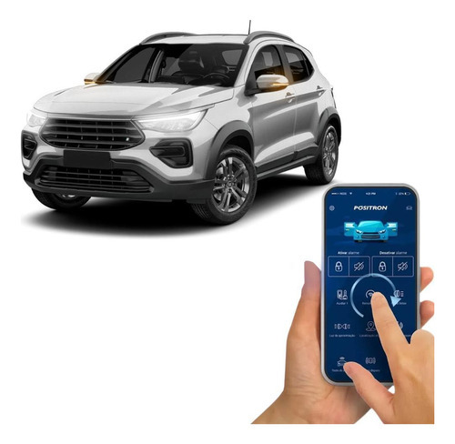 Alarme Carro Positron Px360bt Starter Bluetooth Presença