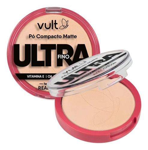 Pó Compacto Matte Vult Ultrafino V410 9g