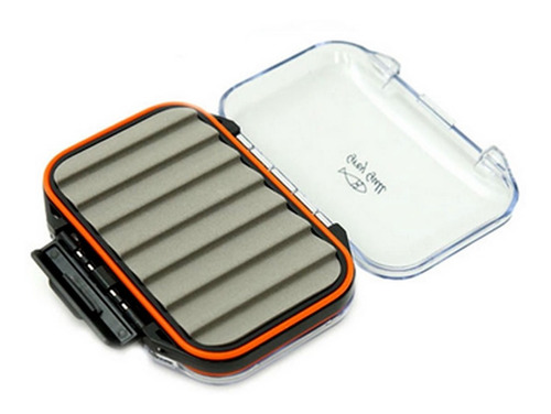 Caja Doble Para Moscas Estanca Grey Gull Hg010 Pesca Fly