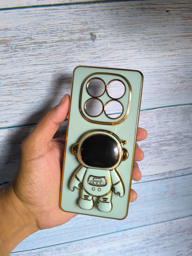 Funda Con Pop Astronauta Para Xiaomi Note 14 Pro 5g Luxury Agua