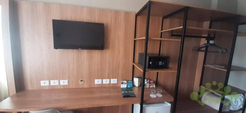 Imagem 10 de 11 de Flat Com 1 Dormitório À Venda, 21 M² Por R$ 200.000,00 - Centro - São José Dos Pinhais/pr - Fl0010