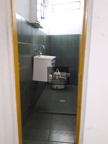 Sala Em Cima De Comércio Para Alugar, 25 M² Por R$ 1.050/mês - Centro - Barueri/sp - Sa0588