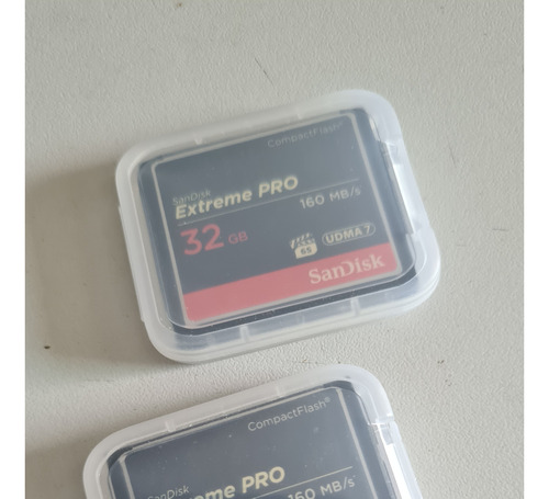 Cartão Memória 32gb Compact Flash Sandisk Cf Extreme 160mb/s