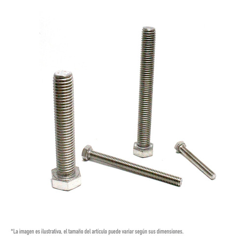 Tornillos Hex Cuerda Corrida Inox 1/2-13x4pLG Toledo 10 Pz
