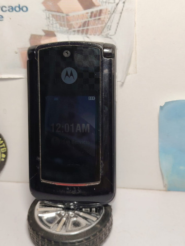 Motorola V9 Telcel (ferrari) Detalle!! Leer Descripcion? Negro (Usado)