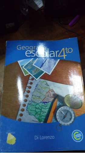 Libro  Geografía Escolar  4º Año