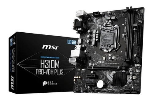 Tarjeta Madre Msi H310m Pro Socket 1151 2xddr4 2666