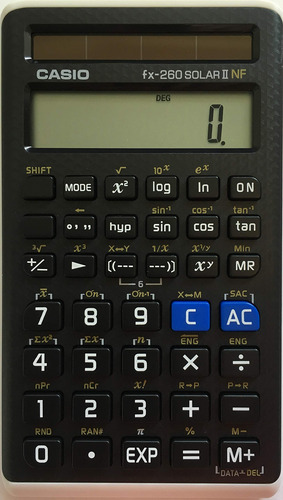 Csio Fx-260solar Ii Nf Edicion Escolar Calculadora