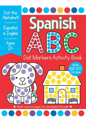Libro: Spanish Abc Dot Markers Activity Book: Easy Toddler A