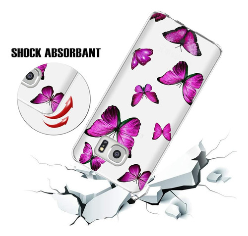 Case De Vokuha Para La Caja Galaxy S7 Edge, Para La Caja Sam