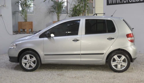 Volkswagen Fox 1.6 Con Gnc 2009 Gris 5 Puertas Imperdible!!!
