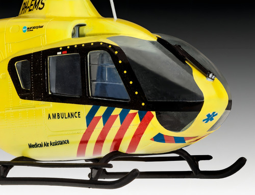 Kit de modelo de helicóptero Airbus Ec135 Anwb 1/72 Revell