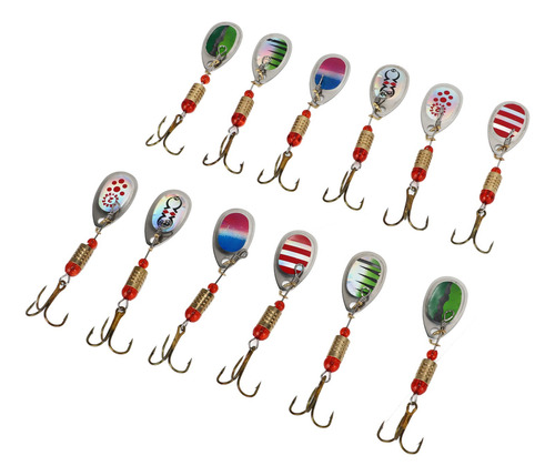 Señuelo De Lentejuelas, 12 Unidades, Para Truchas, Eficiente