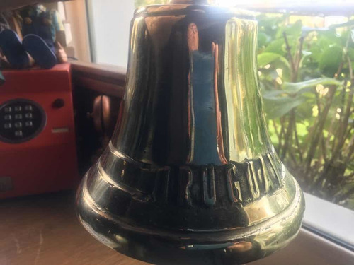 Campana Estilo Antigua 22 Cm Bronce Gran Sonido Uruguay