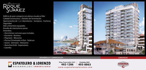 Residencias Roque Suarez - Colón Y La Costa - Primera Línea De Mar - Diseño Y Construcción Premium