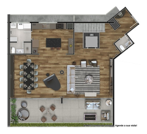 Imagem 21 de 28 de Apartamento Com 3 Dormitórios À Venda Com 199.93m² Por R$ 1.536.000,00 No Bairro Juvevê - Curitiba / Pr - M2ju-eteg105
