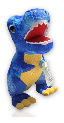 Peluche Dinosaurio Rex 25 Cm Juguete Realista Colores