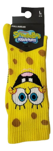 Calcetines Bob Esponja Pull & Bear ''l'' Unitalla Originales