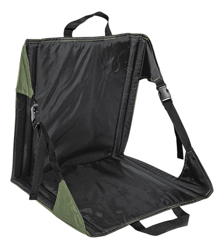 Asiento Portátil Con Respaldo, Cómodo Respaldo, Cojín