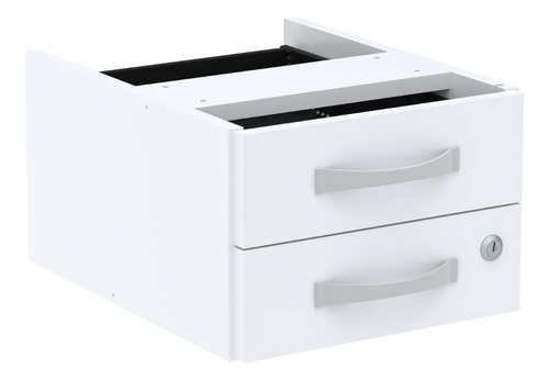 2 Gavetas Para Mesa Maxxi 20x29x37 Branco Pandin