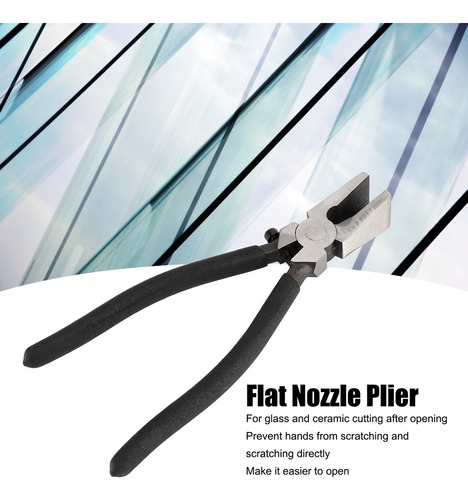 Alicates Romper Vidrios Diseño Ergonómico Ajustable Tornillo