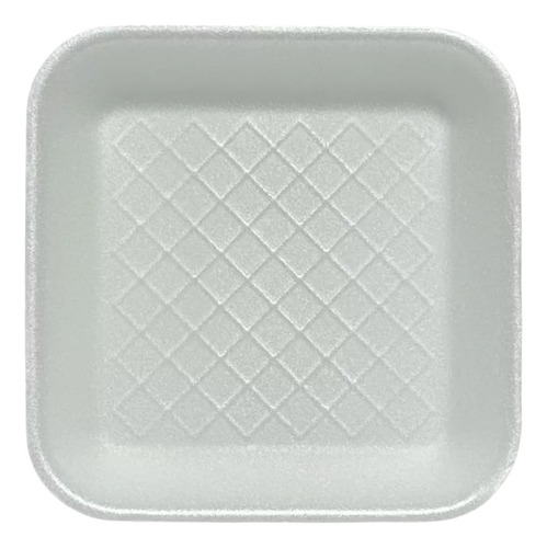 Charola 066 Terminca 500 Pzas 15.5cm X 15.5cm Blanco