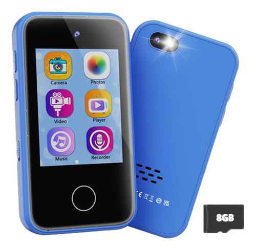 Teléfono Juguete Para Niños, Reproductor Mp3, Cámara Dual