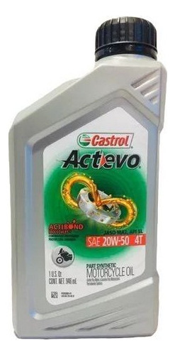 4tct Aceite Actevo 4t 20w50 Para Hyundai