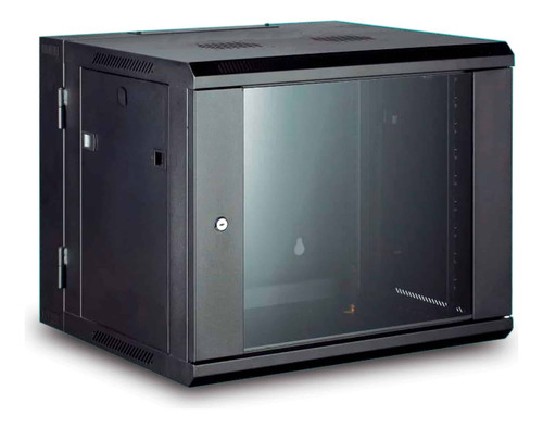 Zkteco Gabinete Metalico De Pared 9ru - Redes Cctv - Rack 19