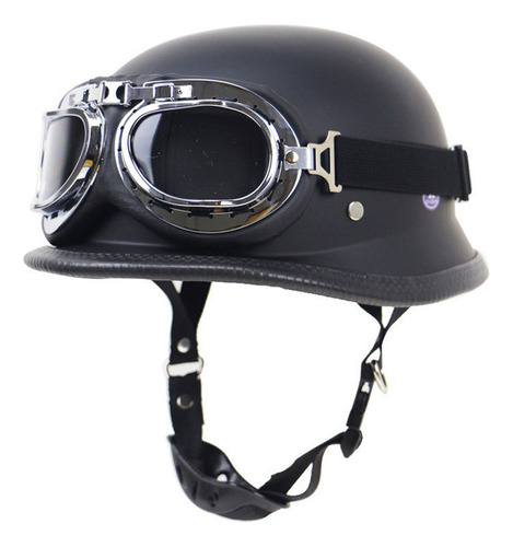 M Medio Casco Para Montar Al Aire Libre Con Lentes