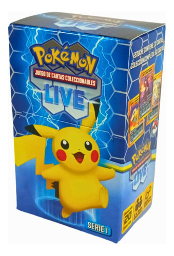 Juegos De Cartas Pokemon Live Coleccionables 32 Uni Serie 1 