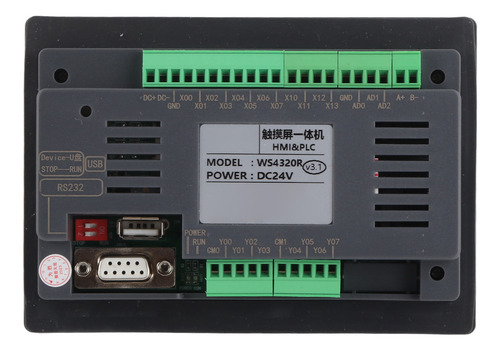 Pantalla Táctil Hmi Industrial De 4,3 Pulgadas Con Pantalla