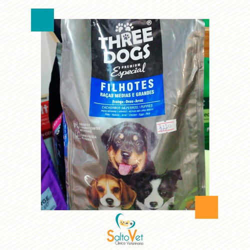 Imagen 1 de 1 de Three Dogs- Comida Para Perros