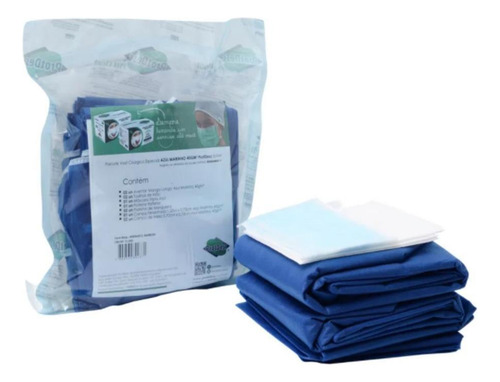 Kit Cirúrgico Paramentação 11 Peças Protdesc Azul