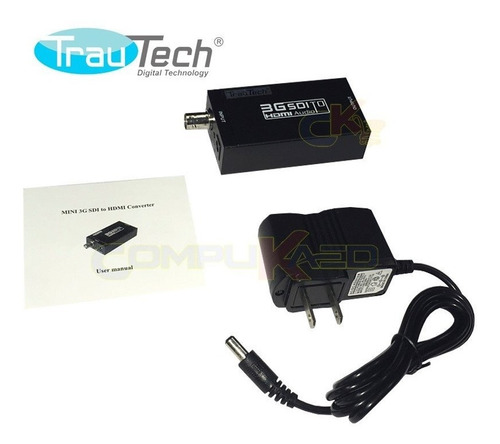 Conversor De Sdi A Hdmi Trautech Para Camaras De Television