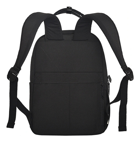 Wiwu Ora Backpack Mochila Para Notebook 14 Color Negro Diseño De La Tela Liso