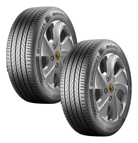 Kit 02 Pneus Continental 185/55 R16 87v Ultra Contact Xl Fr