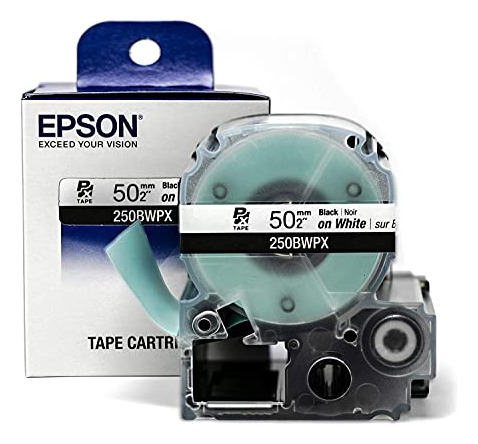 Epson Labelworks 250bwpx Pack: Cinta De Etiquetas 50mm