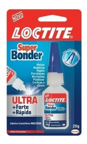 Loctite 406 X 20 Gr Adhesivo Instantáneo Goma Y Plastico